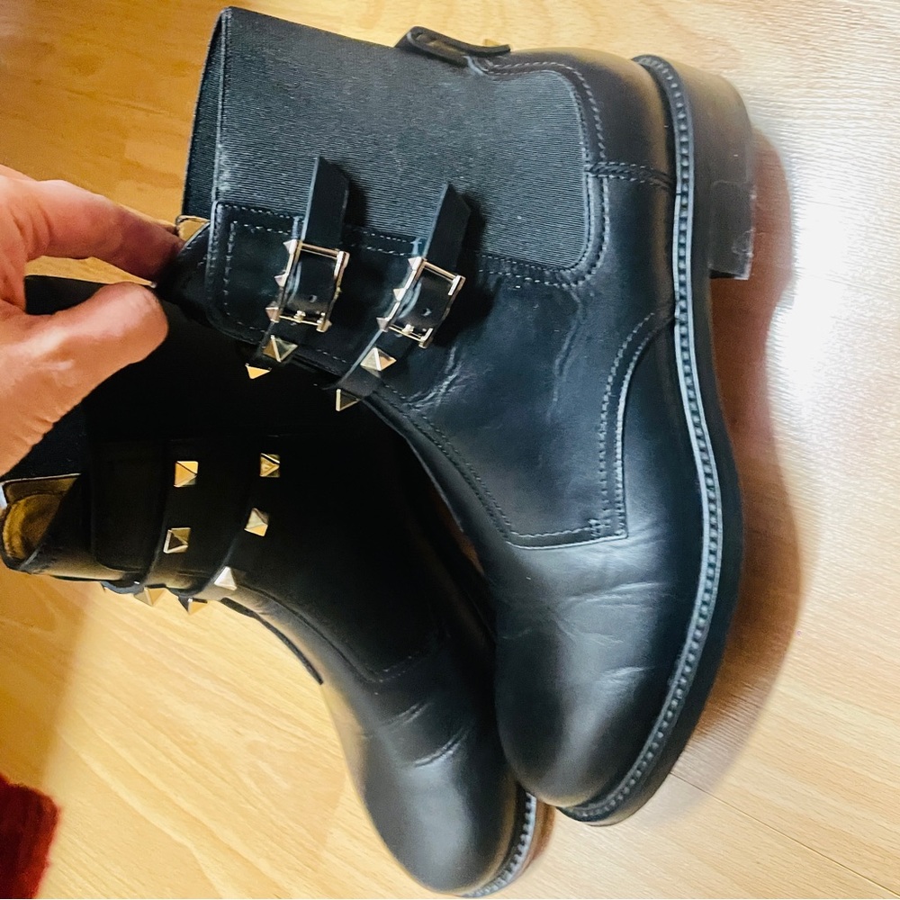 Valentino Rockstud Chelsea Boots Size 38